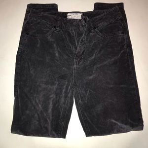 Free People High Rise Corduroy skinny jeans